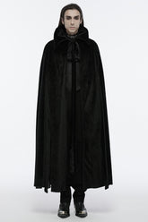 Black Men's Strap Bat Gothic Coat Cloak